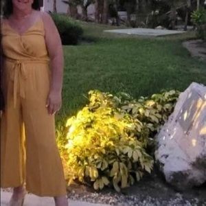Veronica M Yellow Jumpsuit